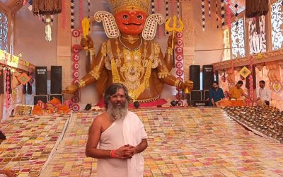 Largest mahabhog offered to god