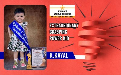 Extraordinary Grasping Power Kid