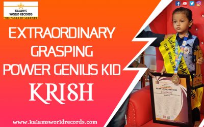Extraordinary Grasping Power Genius Kid