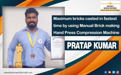 Maximum bricks casted in fastest time by using Manual Brick making Hand Press Compression Machine