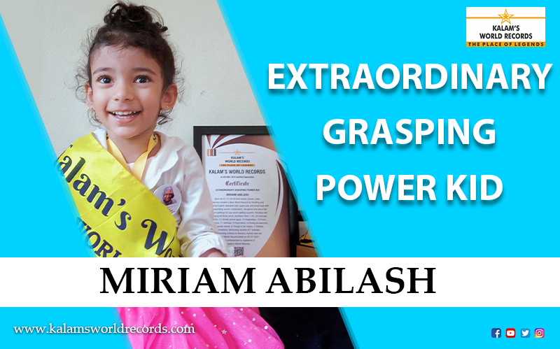 Extraordinary Grasping Power Genius Kid