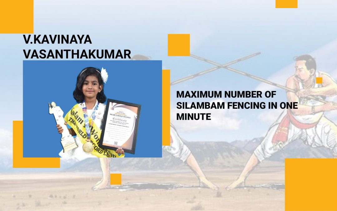 Maximum Number Of  Silambam Fencing In One Minute