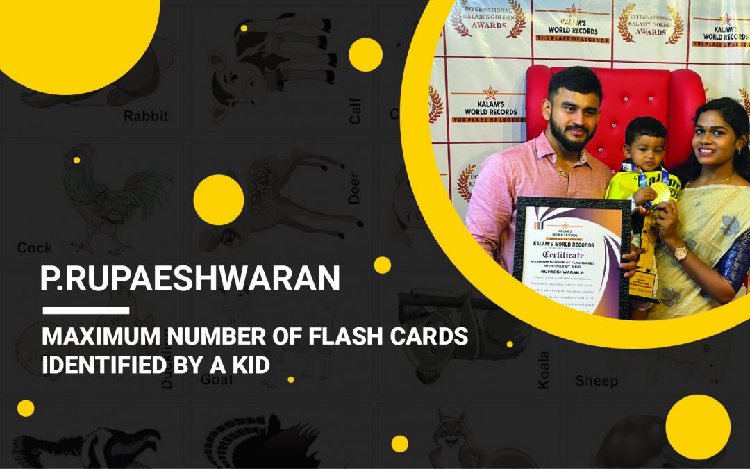 Maximum Number Of Flash Cards  Identified By A Kid
