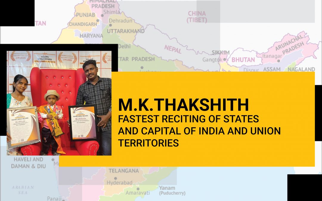 Fastest Reciting Of States And  Capital Of India And Union Territories