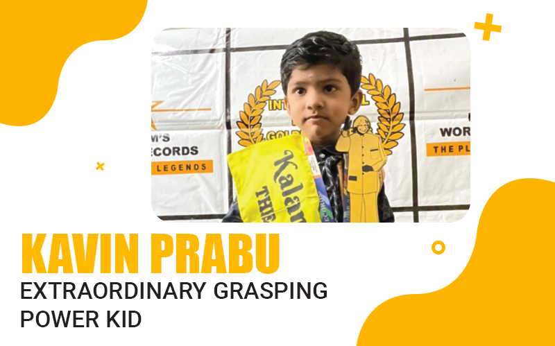 Extraordinary Grasping  Power Kid