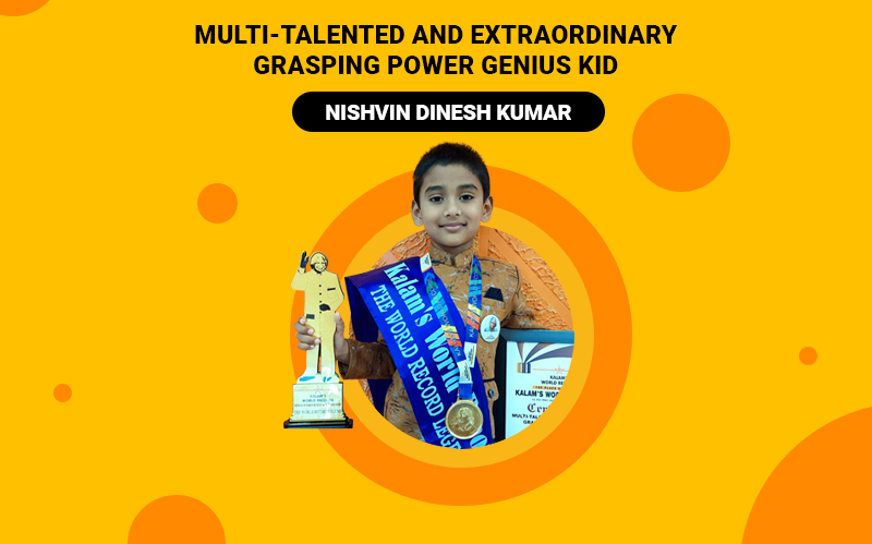 Multi-talented and Extraordinary Grasping Power Genius Kid