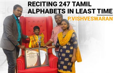 Reciting 247 Tamil Alphabets in Least Time