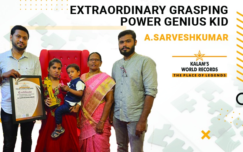 Extraordinary Grasping Power Genius Kid