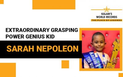Extraordinary Grasping  Power Genius Kid