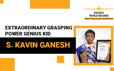 Extraordinary Grasping Power Genius Kid