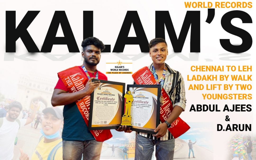Chennai to Leh Ladakh by Walk and Lift by Two Youngsters