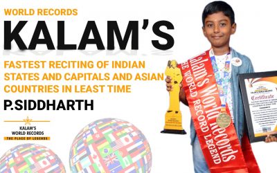 Fastest Reciting of Indian States and Capitals and Asian Countries in the Least Time