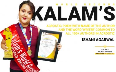Acrostic Poem With Name of the Author and the Word ‘writer’ Common to All 100+ Authors in Acrostic.