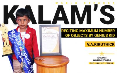 Reciting Maximum Number of Objects by Genius Kid