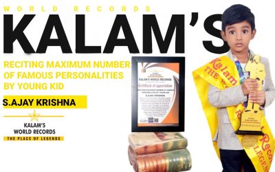 Reciting Maximum Number of Famous Personalities by Young Kid