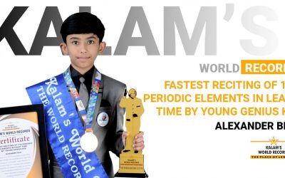 Fastest Reciting of 118 Periodic Elements in Least Time by Young Genius Kid
