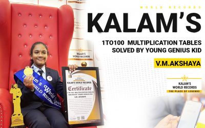 1 to 100  Multiplication Tables Solved by Young Genius Kid