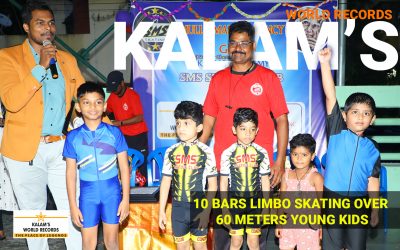 10 Bars Limbo Skating Over 60 Meters Young Kids
