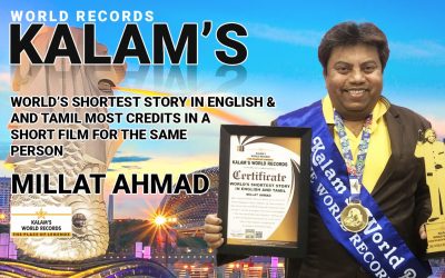 World’s Shortest Story in English and Tamil & Most Credits in a Short Film for the Same Person