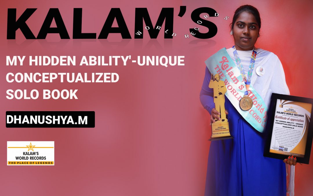 ‘My Hidden Ability’-Unique Conceptualized Solo Book