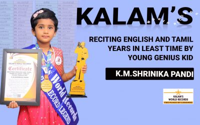 Reciting English and Tamil Years in the Least Time by Young Genius Kid