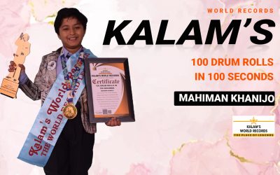 100 Drum Rolls in 100 Seconds