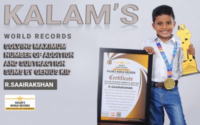 Reciting Maximum Number of Addition and Subtraction Sums by Using the Abacus Method