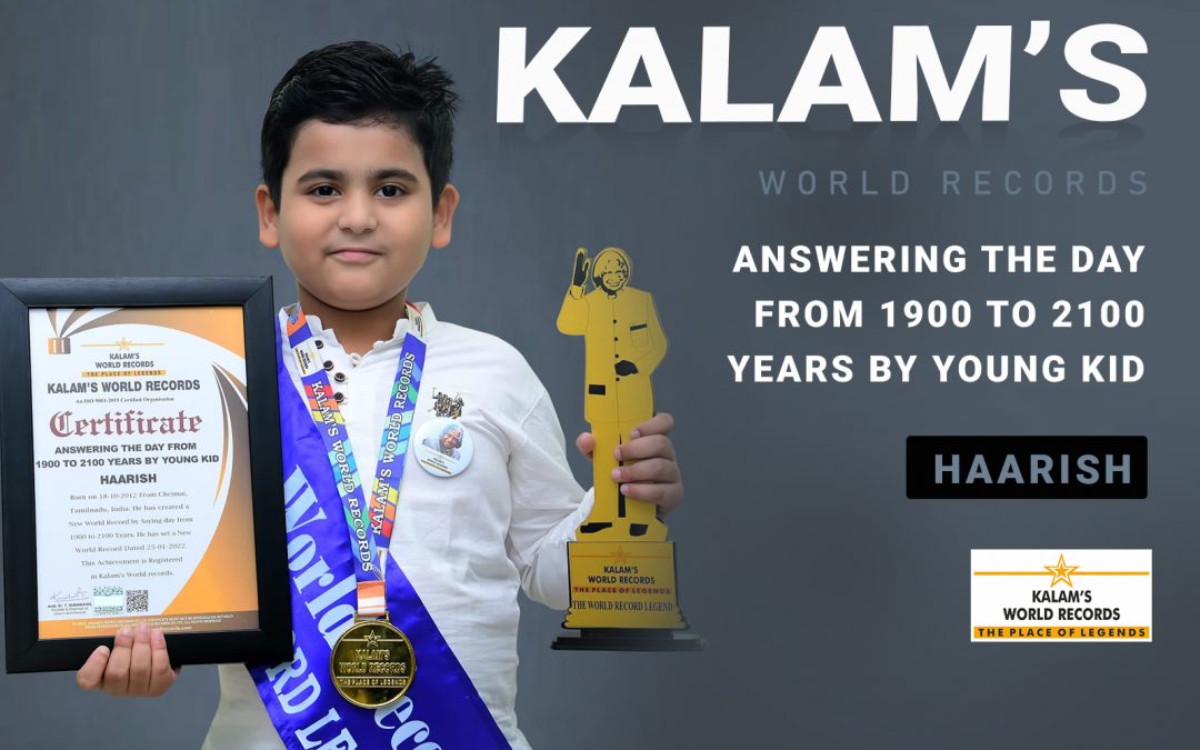 Answering the Day From 1900 to 2100 Years by Young Kid