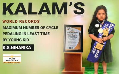 Maximum Number of Cycle Pedaling in the Least Time by Young Kid