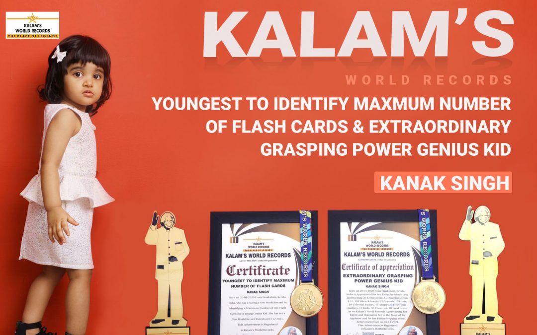 Youngest to Identify Maximum Number of Flashcards & Extraordinary Grasping Power Genius Kid