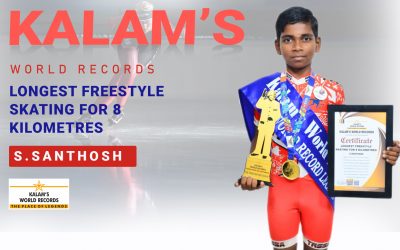 Longest Freestyle Skating for 8 Kilometres