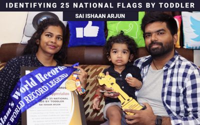 Identifying 25 National Flags by Toddler
