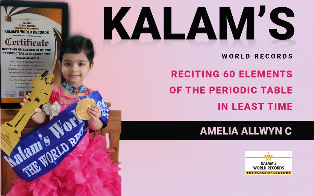 Reciting 60 Elements of the Periodic Table in the Least Time