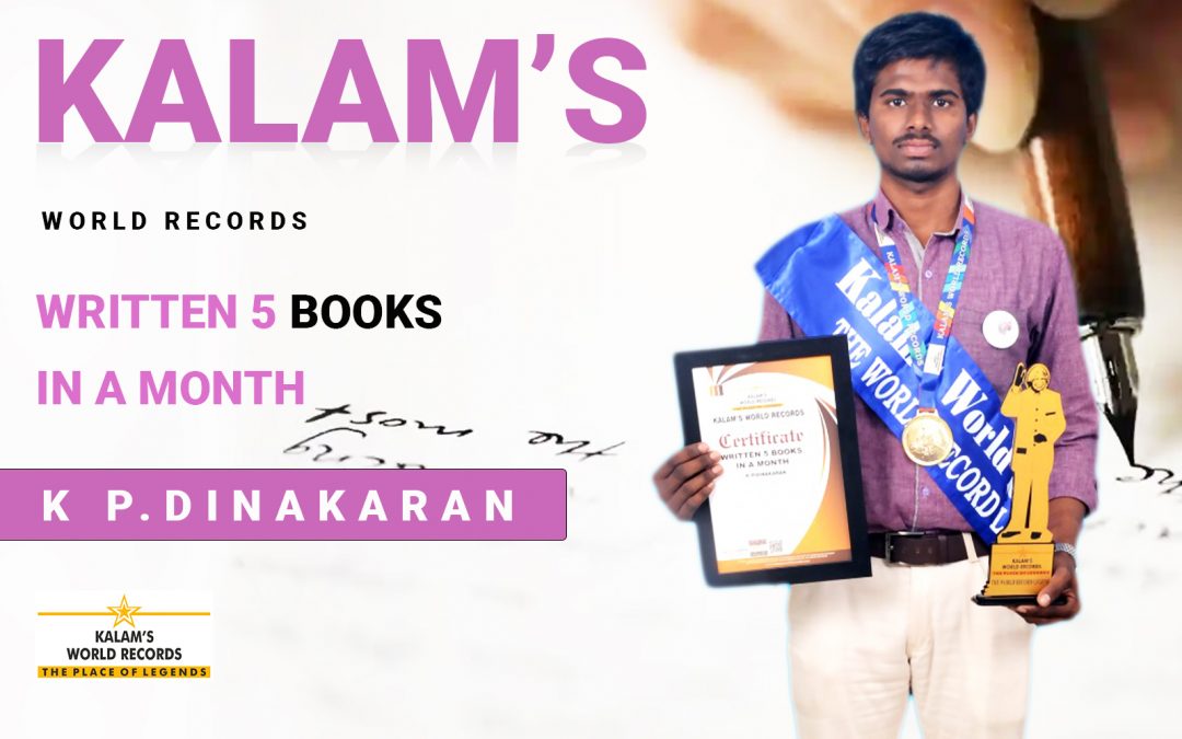 Written 5 Books in a Month