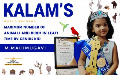 Maximum Number of Animals and Birds in the Least Time by Genius Kid