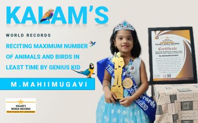 Maximum Number of Animals and Birds in the Least Time by Genius Kid