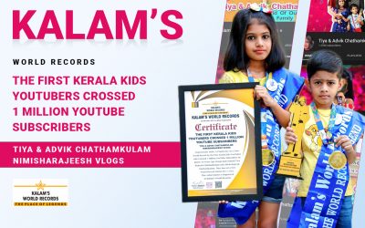The First Kerala Kids Youtubers Crossed 1 Million Youtube Subscribers