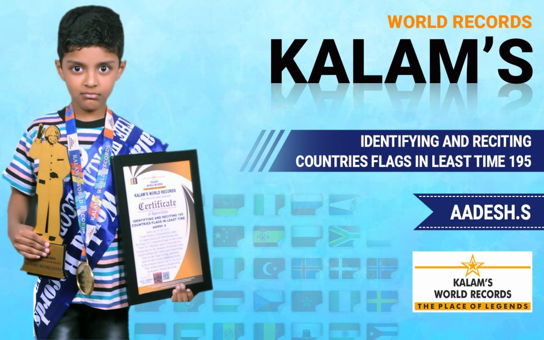 IDENTIFYING AND RECITING 195 COUNTRIES FLAGS IN LEAST TIME