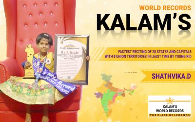 FASTEST RECITING OF 28 STATES AND CAPITALS WITH 8 UNION TERRITORIES IN LEAST TIME BY YOUNG KID