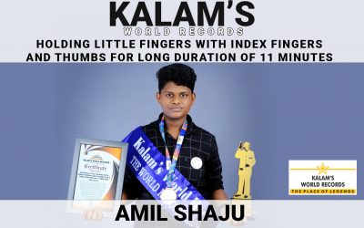 HOLDING LITTLE FINGERS WITH INDEX FINGERS AND THUMBS FOR LONG DURATION OF 11 MINUTES