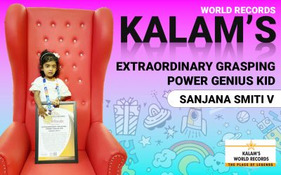 EXTRAORDINARY GRASPING POWER GENIUS KID