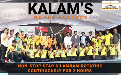 NON-STOP STAR SILAMBAM ROTATING CONTINUOUSLY FOR 2 HOURS
