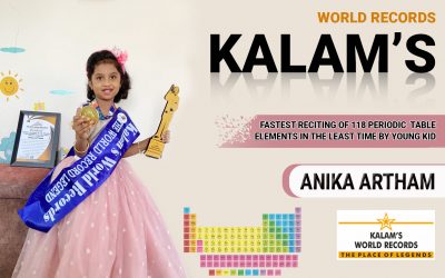 Fastest Reciting of 118 Periodic Table Elements in the Least Time by Young Kid