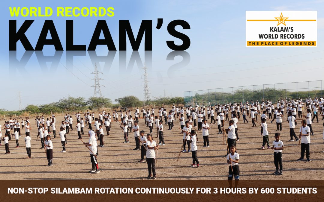 Non-stop Silambam Rotation Continuously for 3 Hours