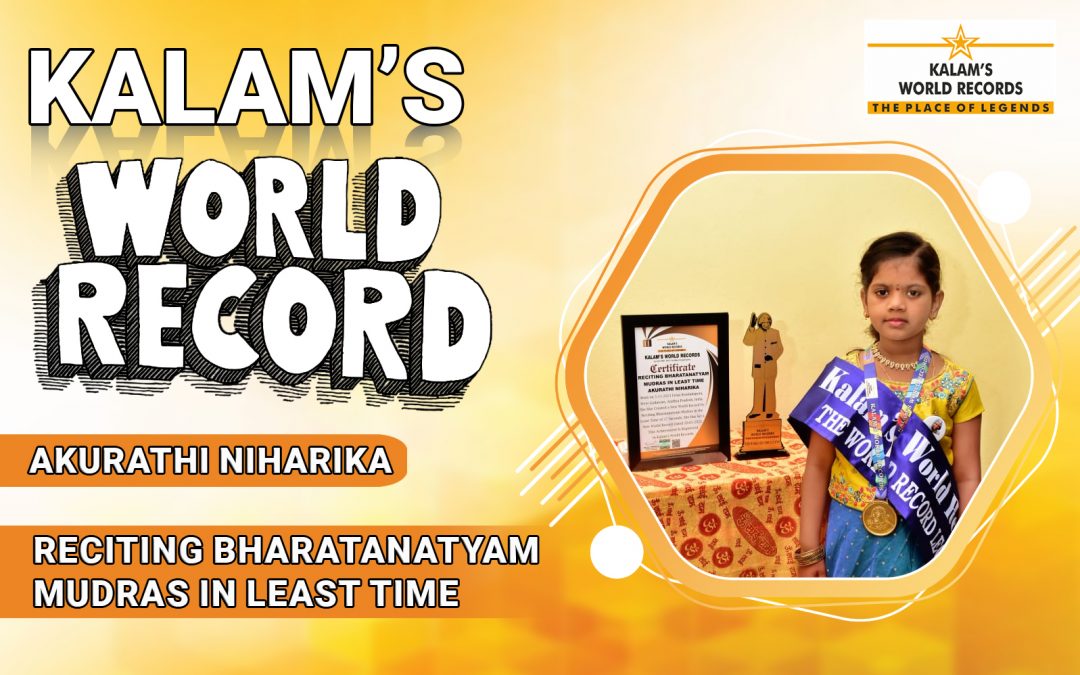 Reciting Bharatanatyam Mudras in Least Time