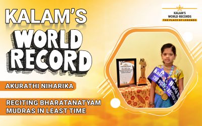 Reciting Bharatanatyam Mudras in Least Time