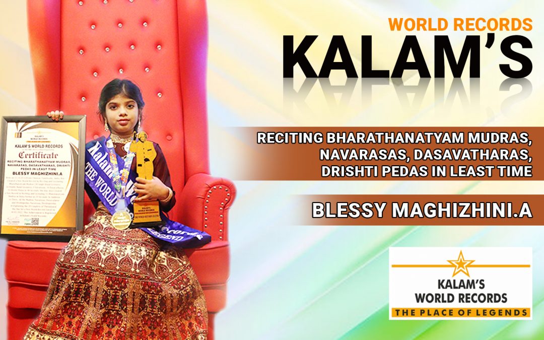 Reciting Bharathanatyam Mudras, Navarasas, Dasavatharas, Drishti Pedas in Least Time