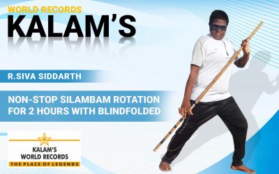 Non-Stop Silambam Rotation for 2 Hours With Blindfolded