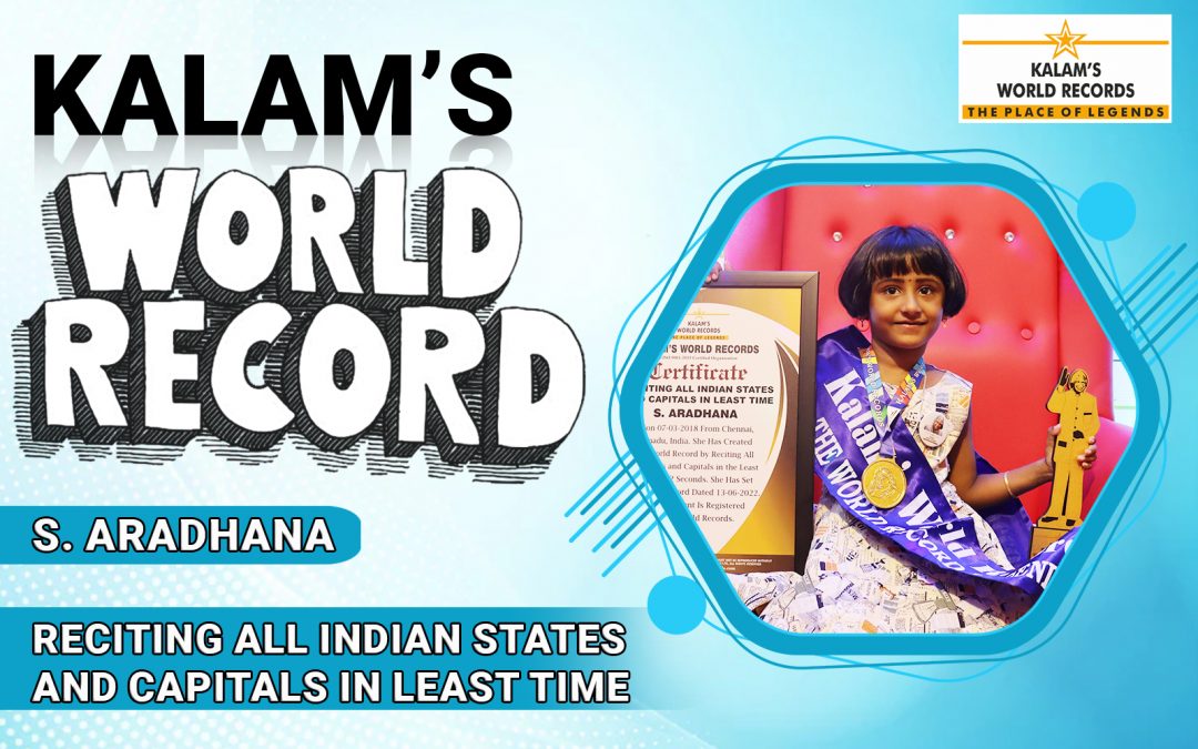 Reciting All Indian States and Capitals in Least Time