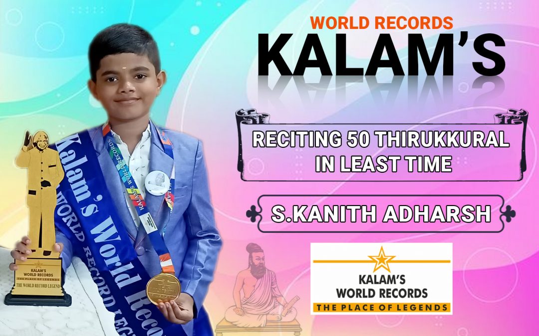 Reciting 50 Thirukkural in Least Time